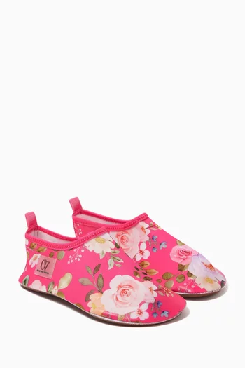Floral Swim Shoes