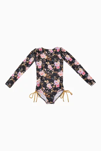 Floral One-piece Swimsuit