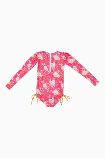 Floral One-piece Swimsuit