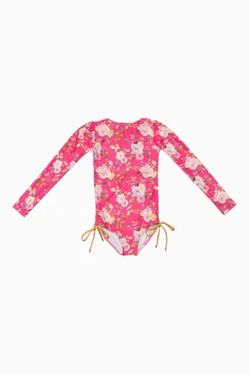 Floral One-piece Swimsuit
