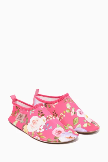 Floral Swim Shoes