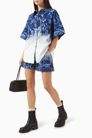 Melik Shorts in Cotton Denim