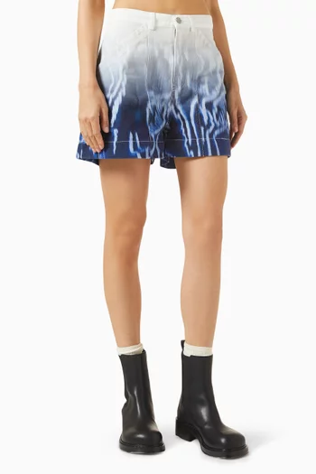 Melik Shorts in Cotton Denim