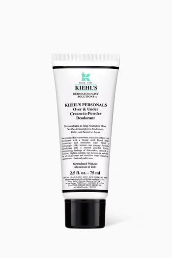 Over & Under Cream-To-Powder Deodorant, 75ml