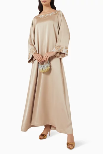 Embroidered Maxi Dress