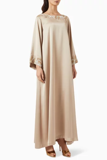 Embroidered Maxi Dress