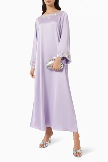 Embroidered Maxi Dress