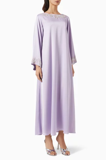 Embroidered Maxi Dress