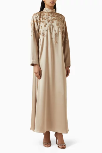 Bead-embellished Maxi Dress