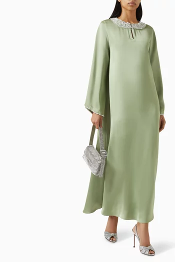 Sequin-embellished Maxi Dress