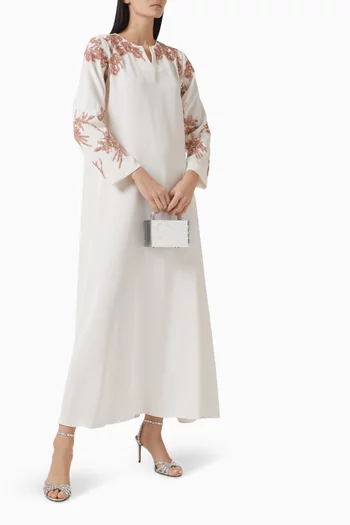 Sequin Embellished Maxi Dress