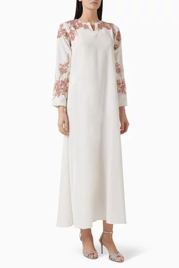 Sequin Embellished Maxi Dress