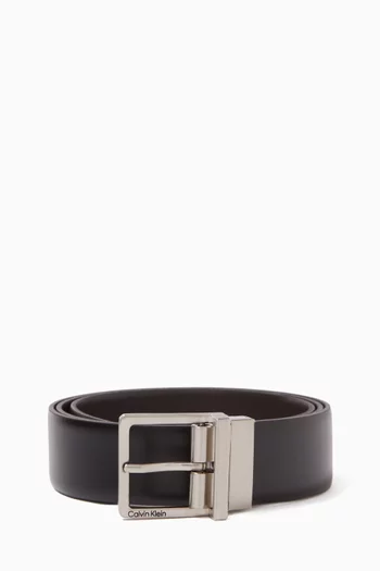 Reversible Belt in Leather