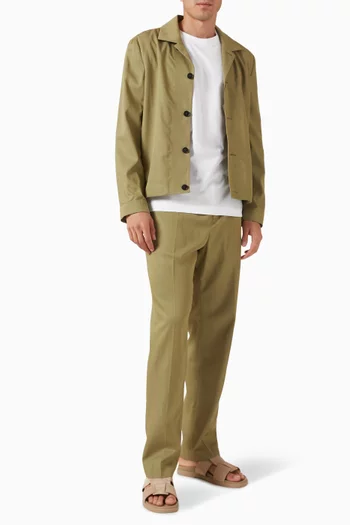 Track-style Pants in Tencel-blend