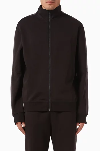 Logo Tape Zip Jacket