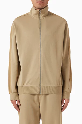 Logo Tape Zip Jacket