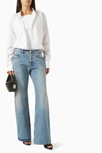 Luke Wide-leg Jeans in Denim