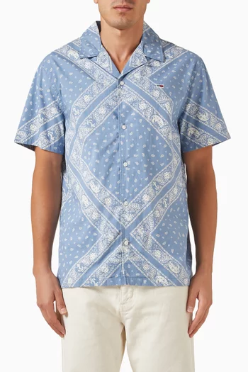 Regular-fit Shirt in Cotton