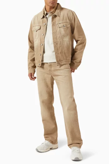 Ryan Trucker Jacket in Denim