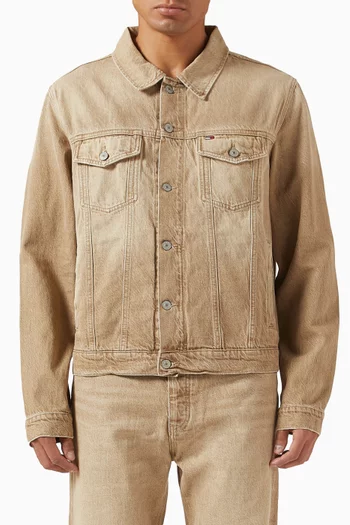 Ryan Trucker Jacket in Denim