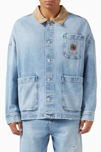 Utility Jacket in Denim