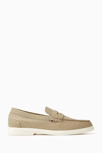 Loafers in Nubuck Leather
