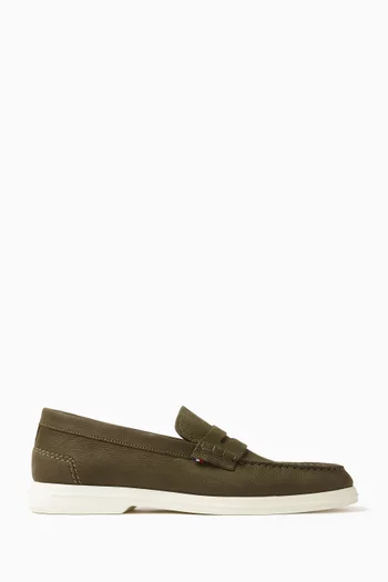 Loafers in Nubuck Leather