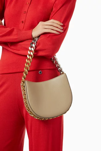 Small Frayme Shoulder Bag in Alter Mat Eco Leather