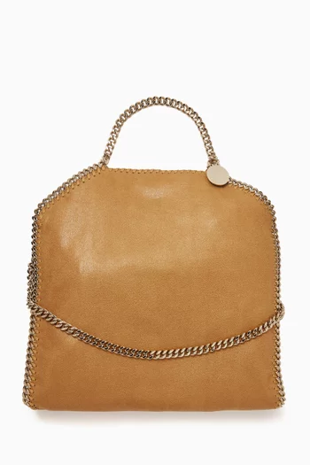 Falabella Fold-over Tote Bag in Eco Shaggy Deer
