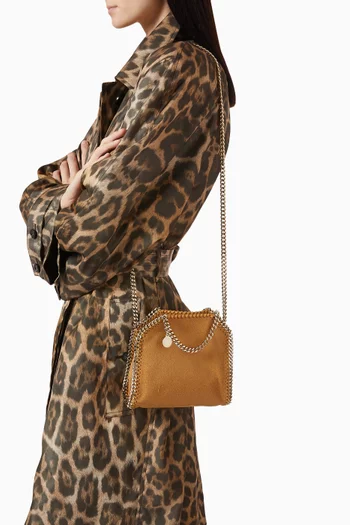 Tiny Falabella Tote Bag in Eco Shaggy Deer