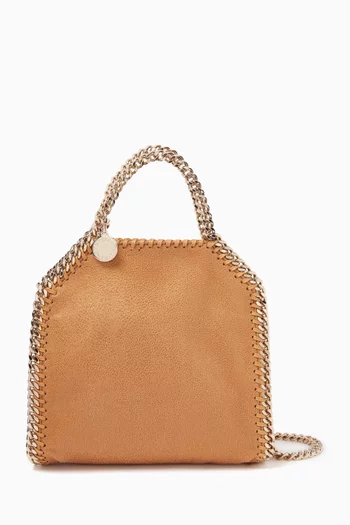 Tiny Falabella Tote Bag in Eco Shaggy Deer