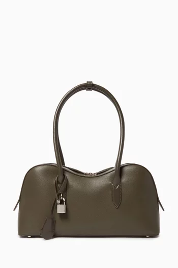 Medium Ryder Shoulder Bag in Grained Eco Mat Leather