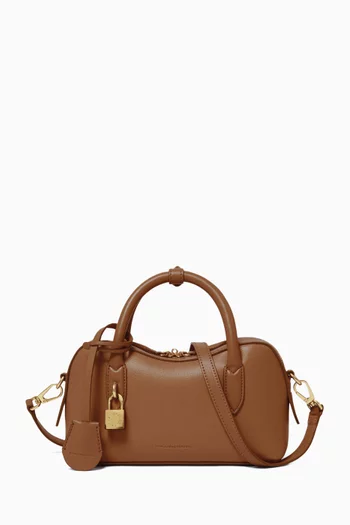 حقيبة كتف رايدر صغيرة جلد صناعي صديق للبيئة بملمس بارز