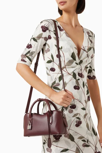 Small Ryder Shoulder Bag in Grained Eco Mat Leather