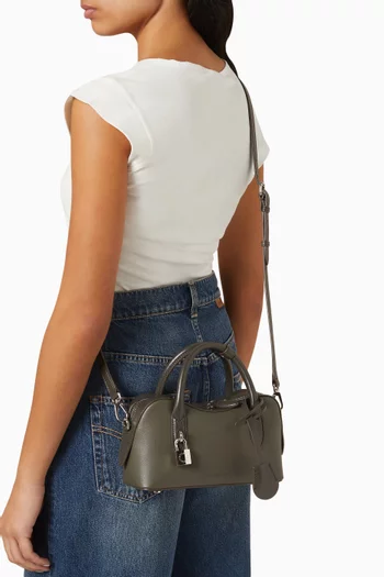 Small Ryder Shoulder Bag in Grained Eco Mat Leather