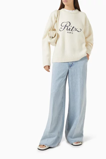 x Ritz Unisex Sweater in Cashmere