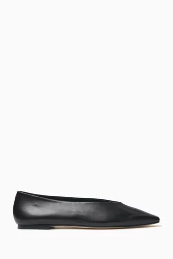 Betty Ballet Flats in Nappa Leather
