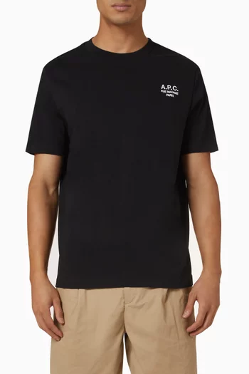 Rue Madame Logo T-shirt in Organic Cotton