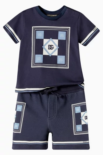 Logo-print T-shirt in Cotton