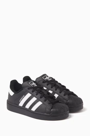 Superstar II Sneakers in Leather