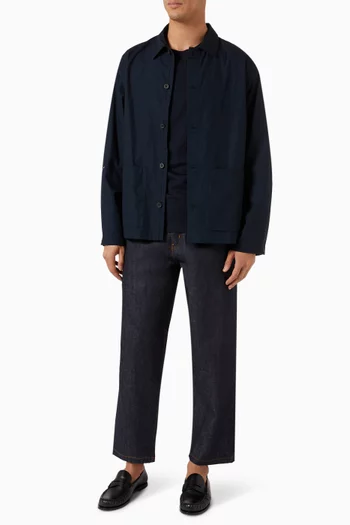 Dome Raw Selvedge Straight-Leg Jeans