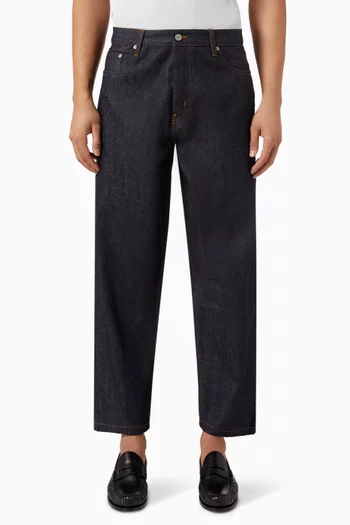 Dome Raw Selvedge Straight-Leg Jeans