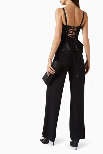 Samya Corset Top in Satin