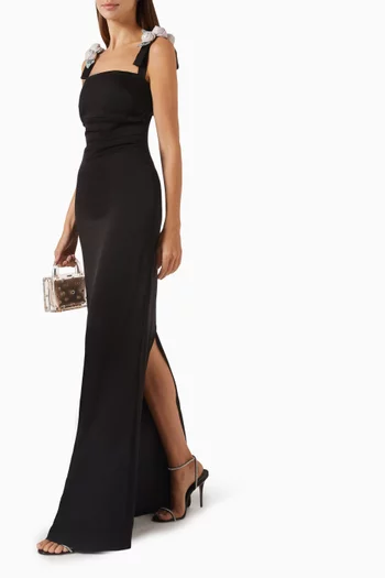 The Heather Floral Gown