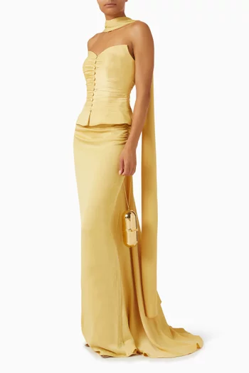 The Emmy Corset Shawl Top