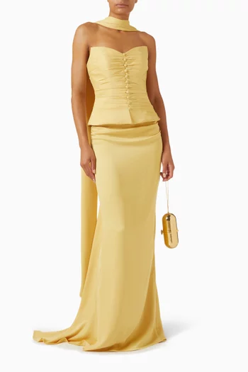 The Emmy Skirt in Crepe