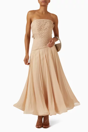 The Bow Waltz Dress in Chiffon