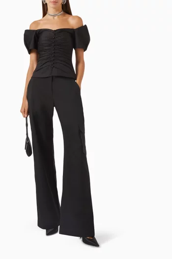 The Emmy Off-shoulder Top in Cotton