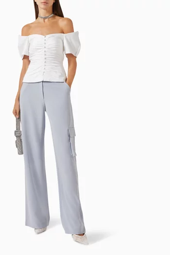 The Emmy Off-shoulder Top in Cotton