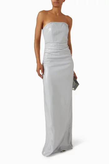 Dima Sequin-embellished Gown